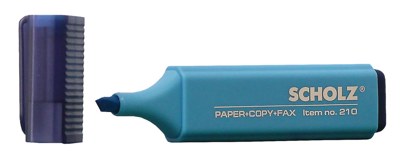 Маркер SCHOLZ текстовий (210SCH), блакитний